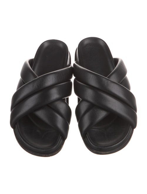 Anine Bing Leather Slides