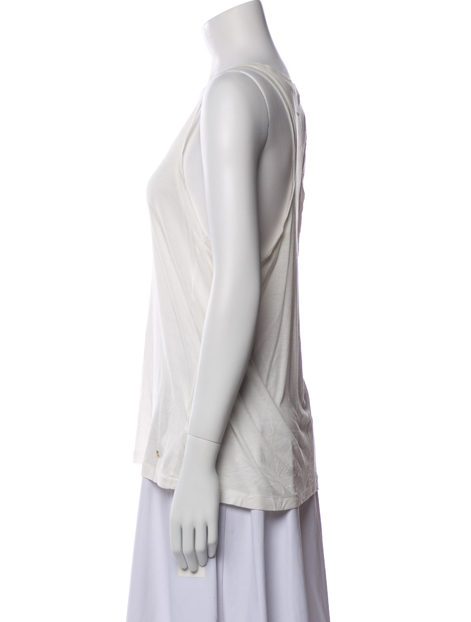 Anine Bing Scoop Neck Sleeveless Top