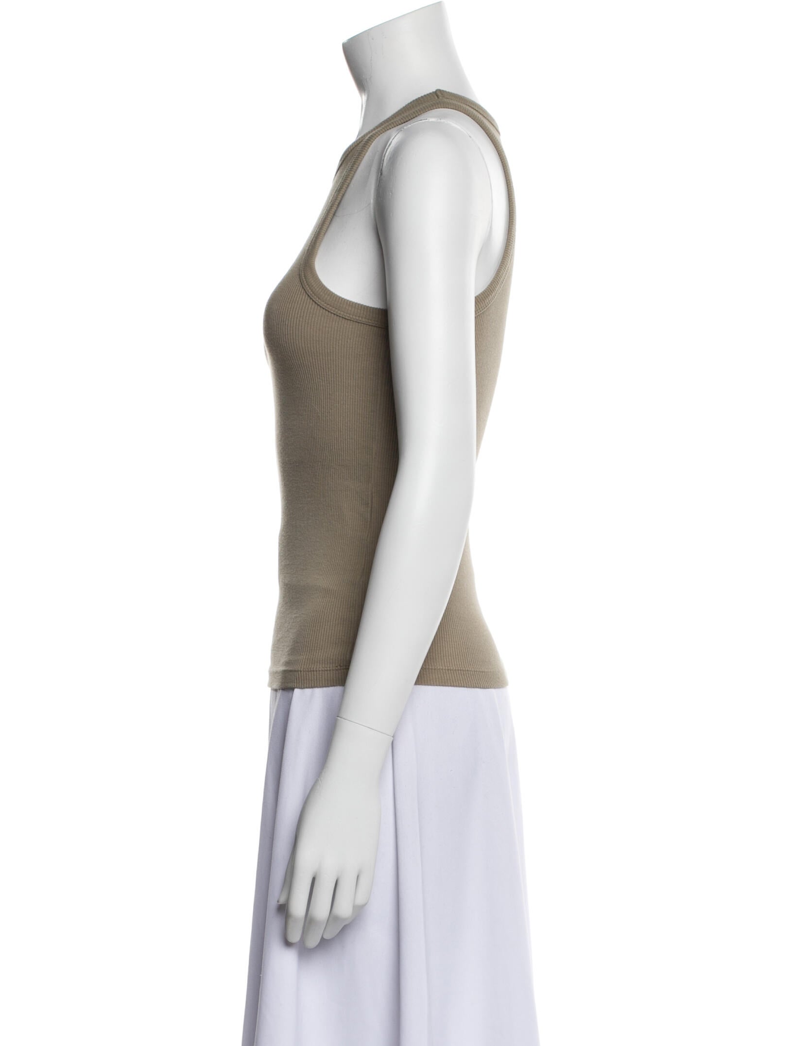 Anine Bing Crew Neck Sleeveless Top