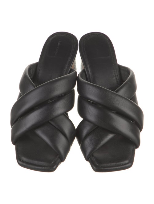 Anine Bing Leather Slides