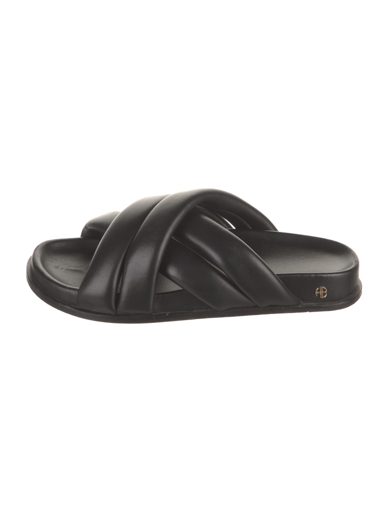 Anine Bing Leather Slides