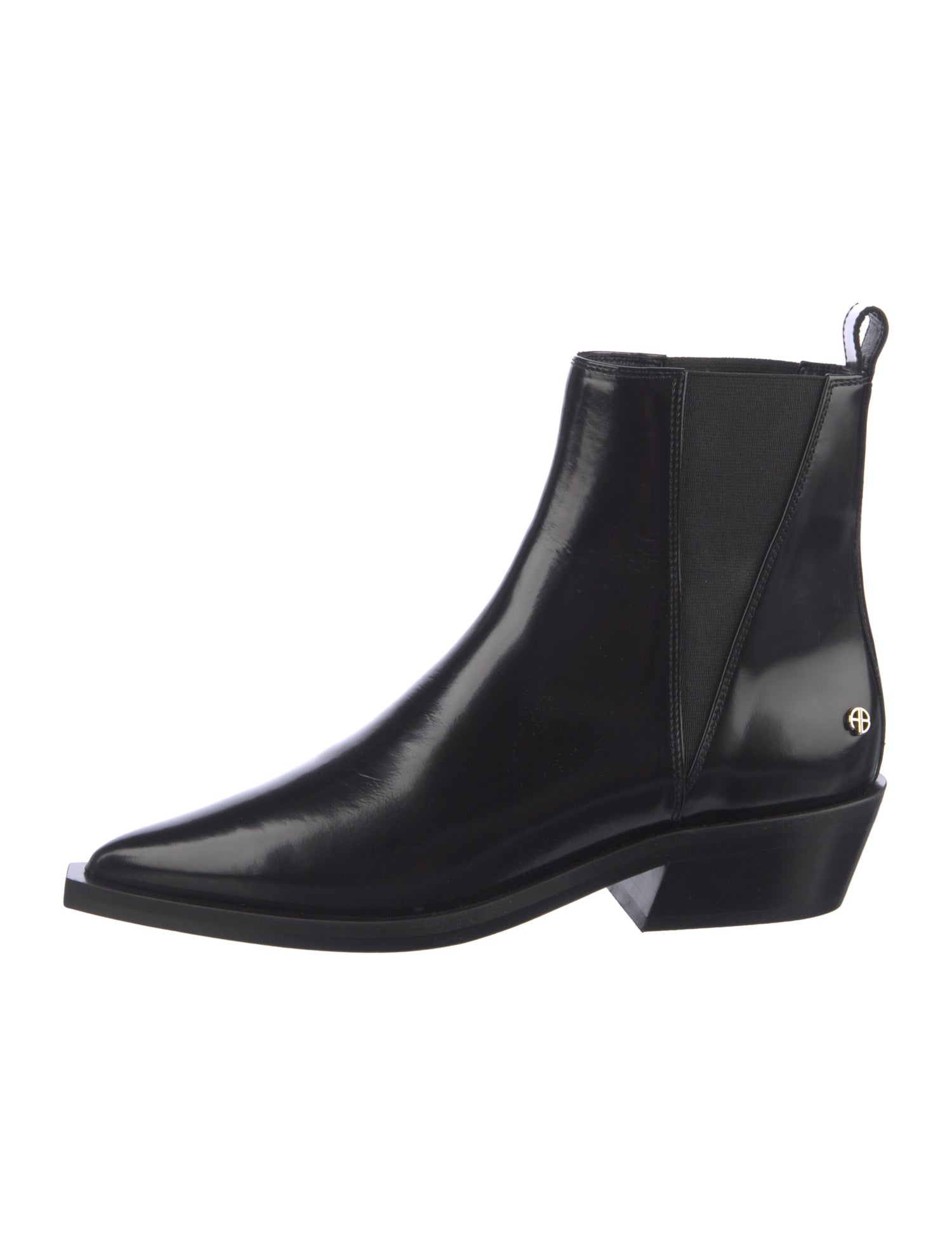 Anine Bing Leather Chelsea Boots