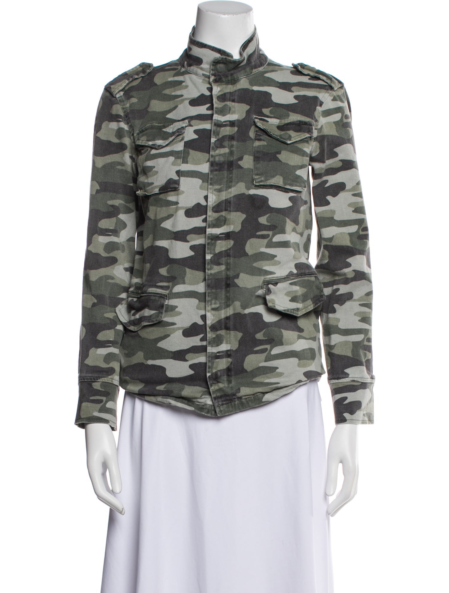 Anine Bing Printed Utility Jacket