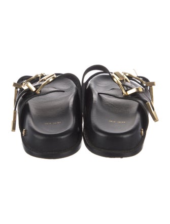 Anine Bing Leather Slides