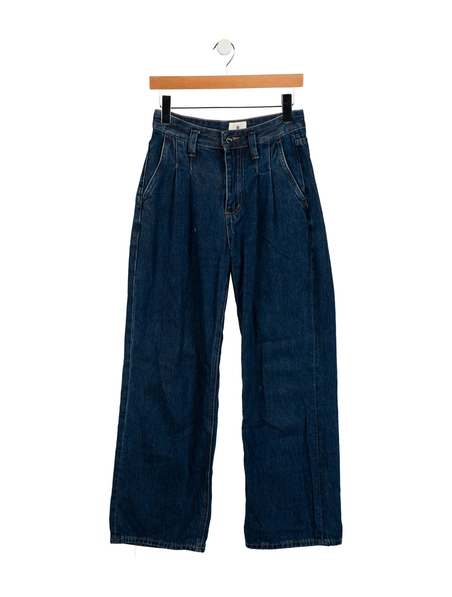 Anine Bing High-Rise Wide Leg Jeans