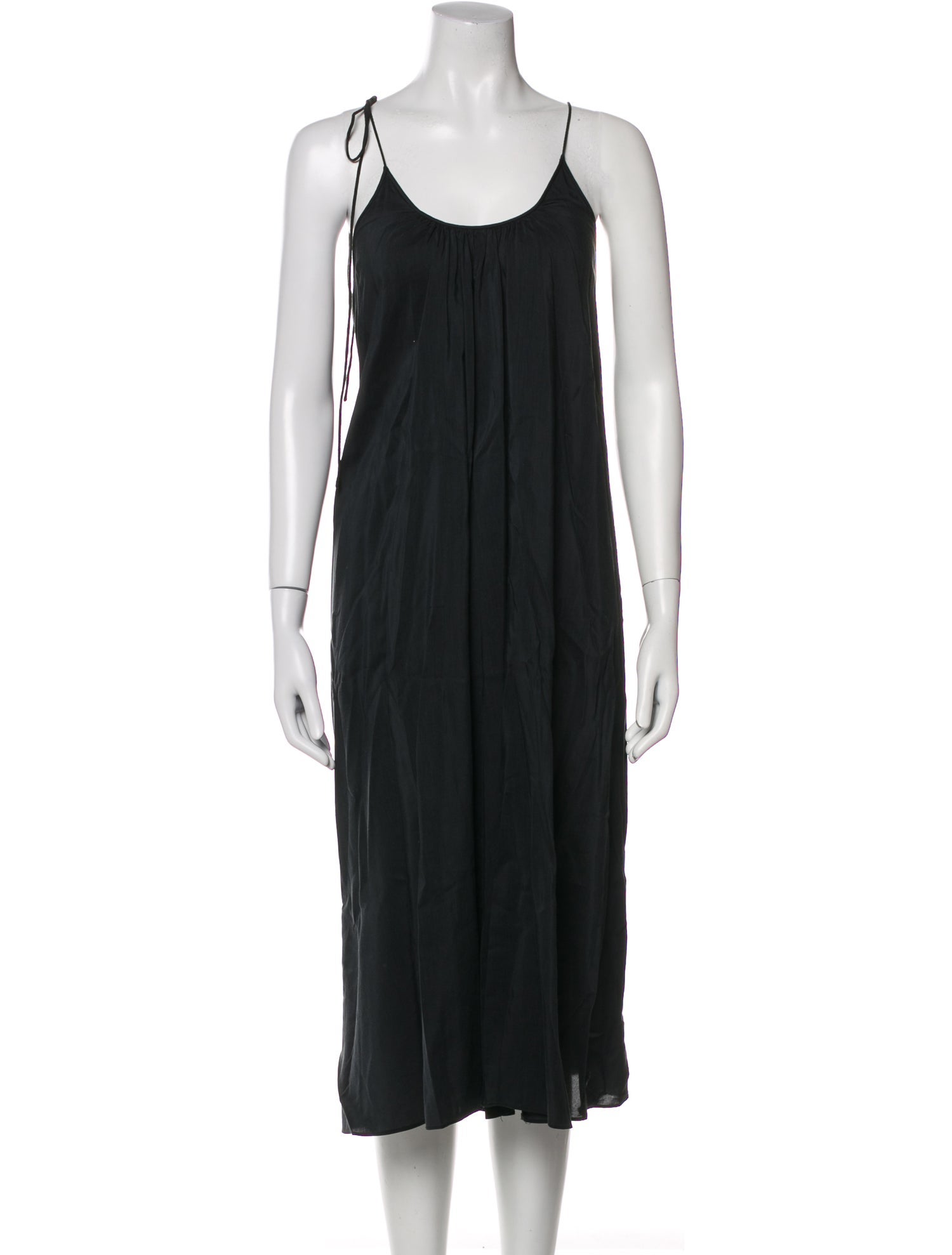 Anine Bing Scoop Neck Long Dress