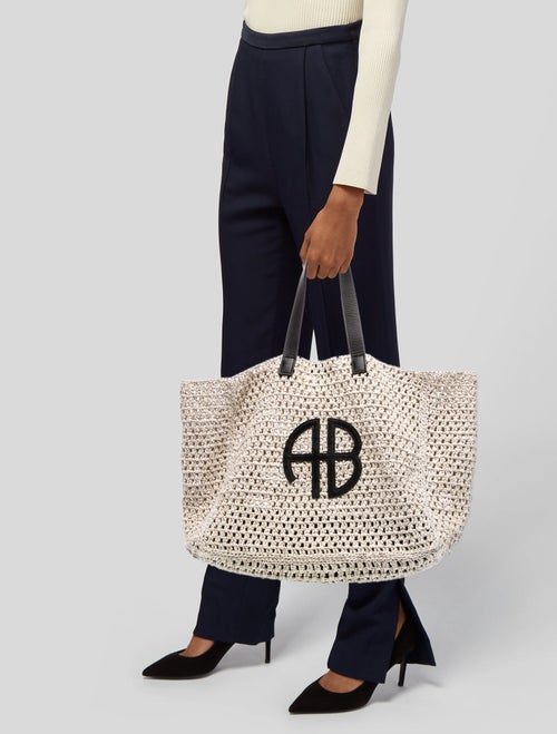 Anine Bing Raffia Tote