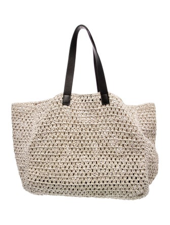 Anine Bing Raffia Tote