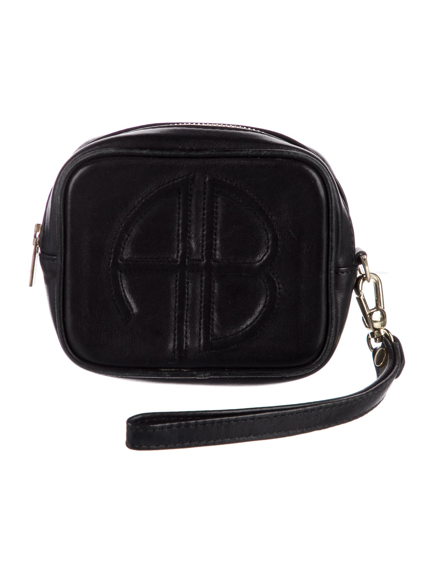 Anine Bing Leather Wristlet