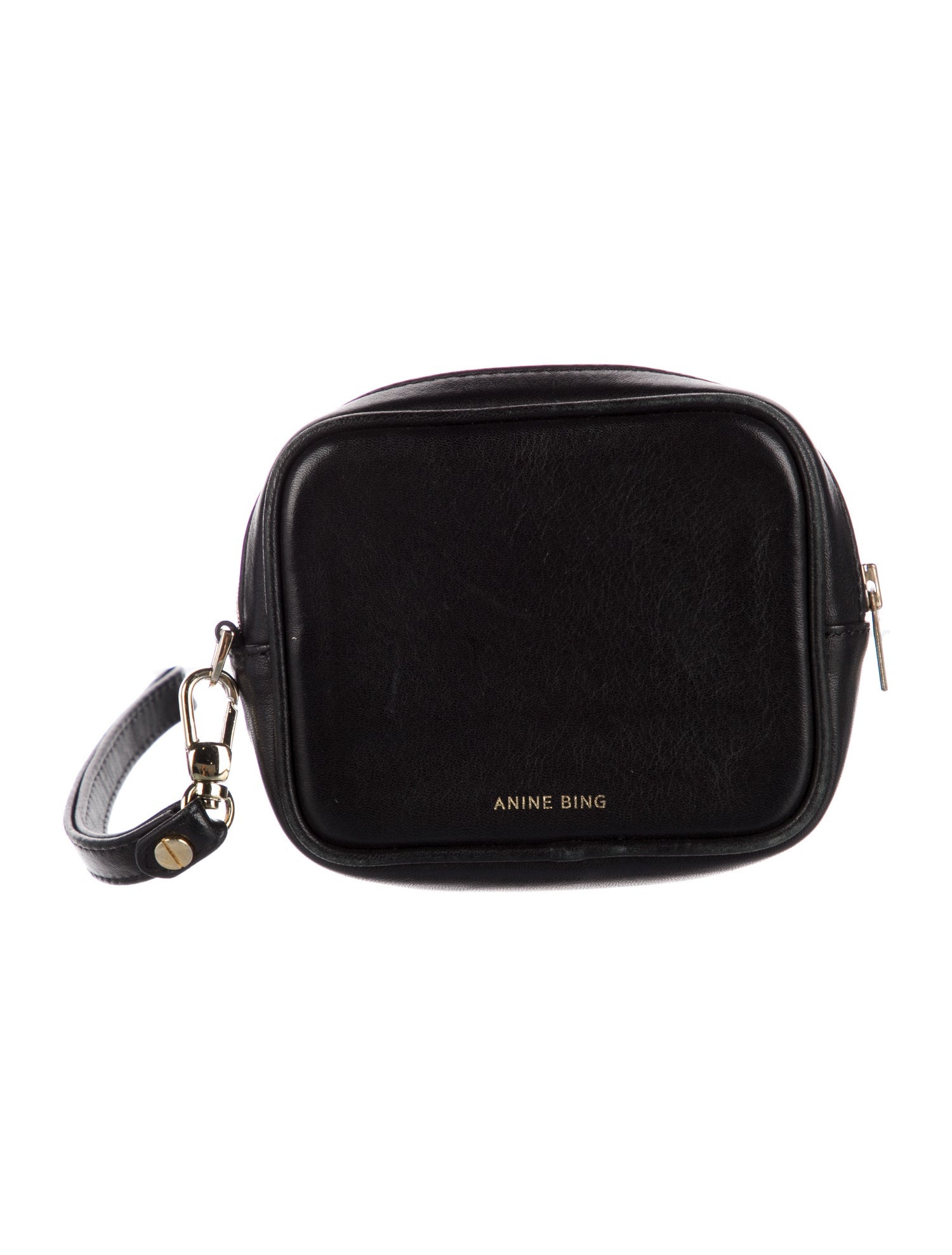 Anine Bing Leather Wristlet
