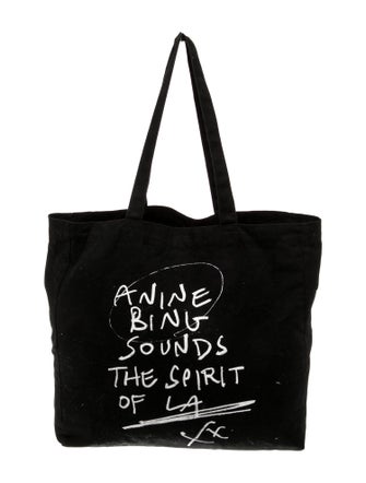 Anine Bing Canvas Tote