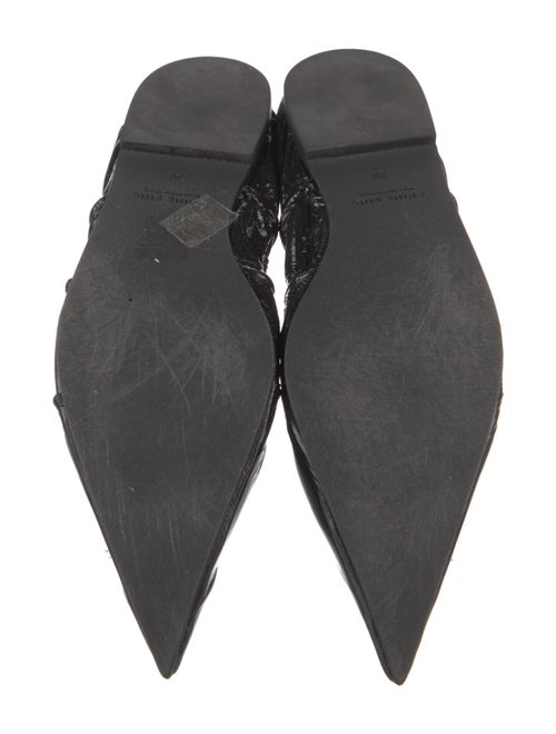 Anine Bing Patent Leather Flats