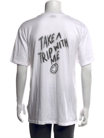 Anine Bing Graphic Print Crew Neck T-Shirt