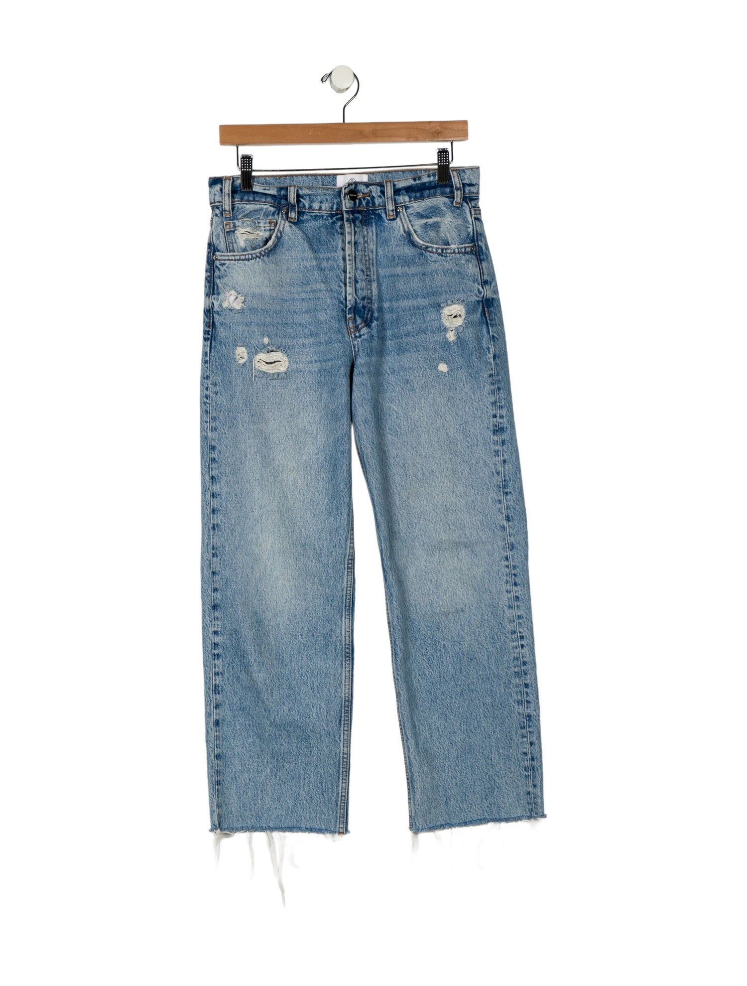 Anine Bing High-Rise Wide Leg Jeans