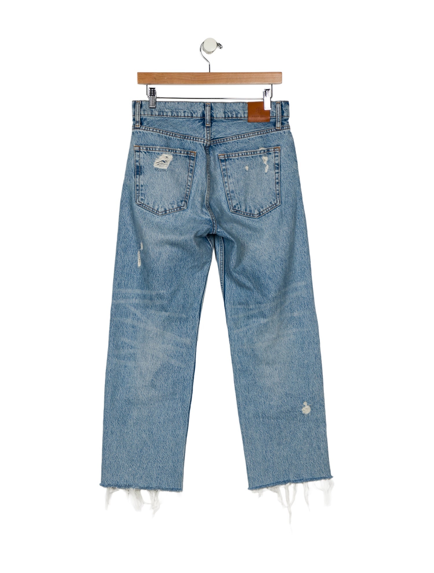 Anine Bing High-Rise Wide Leg Jeans