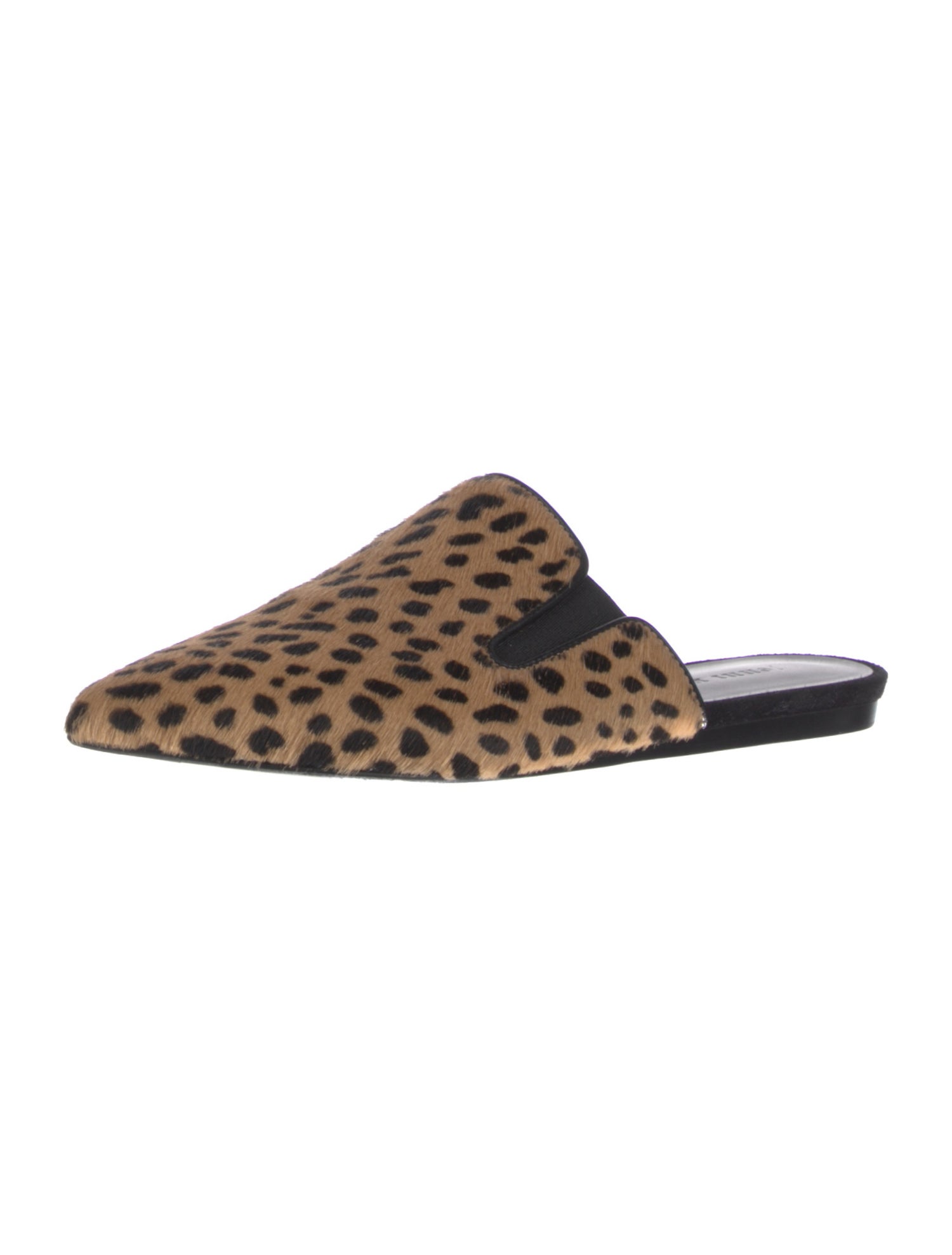 Jenni Kayne Ponyhair Animal Print Mules