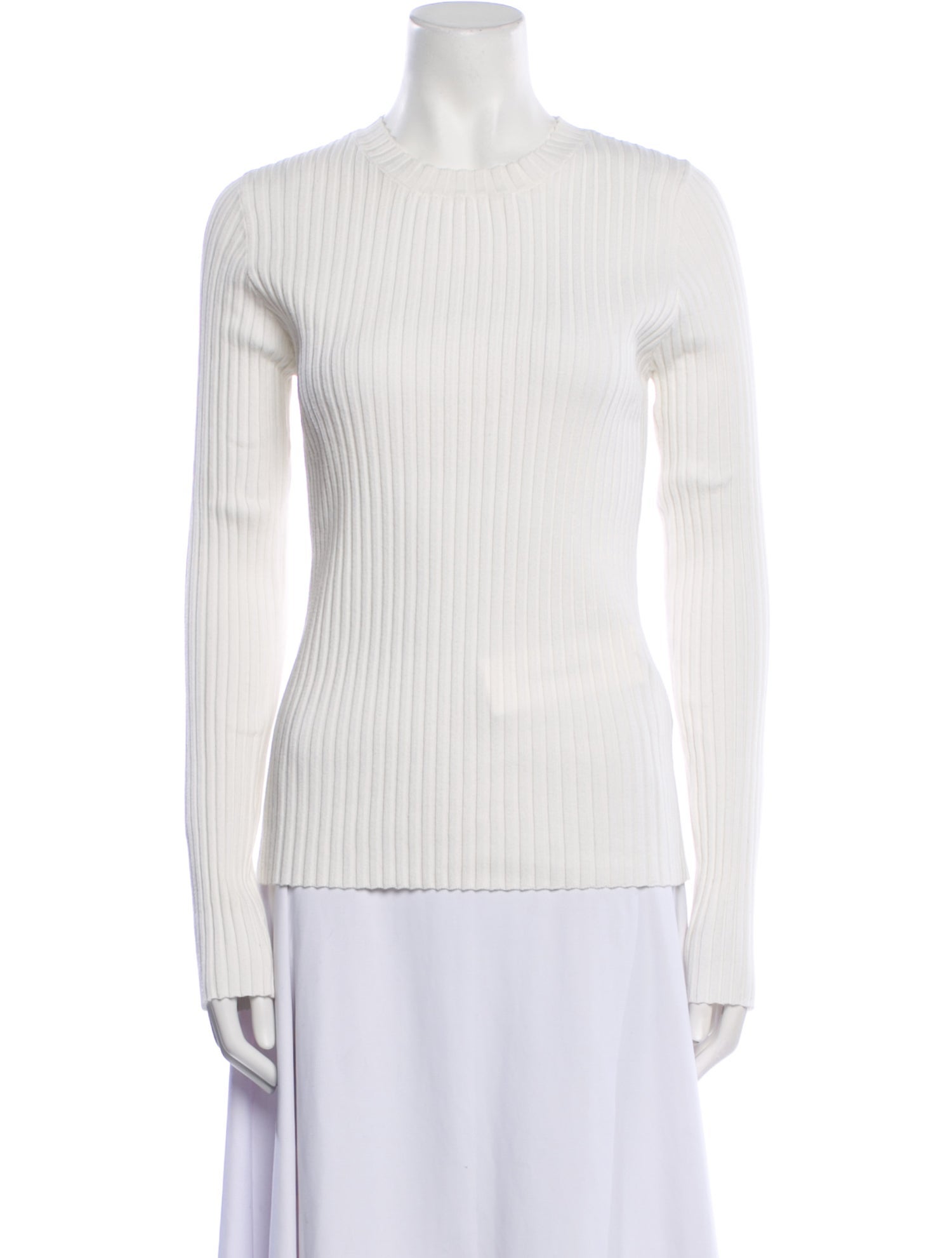 Anine Bing Striped Mock Neck Top