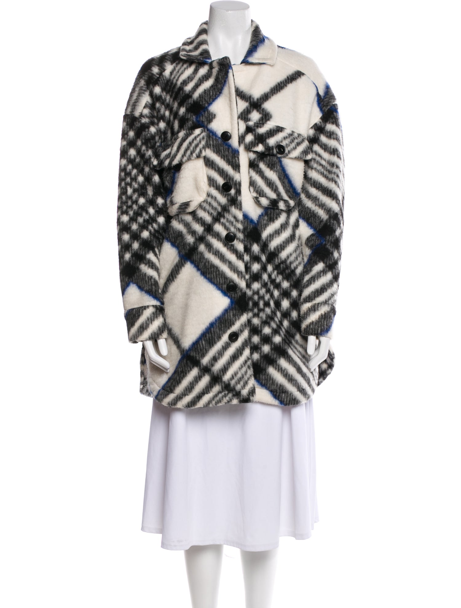 Anine Bing Printed Coat