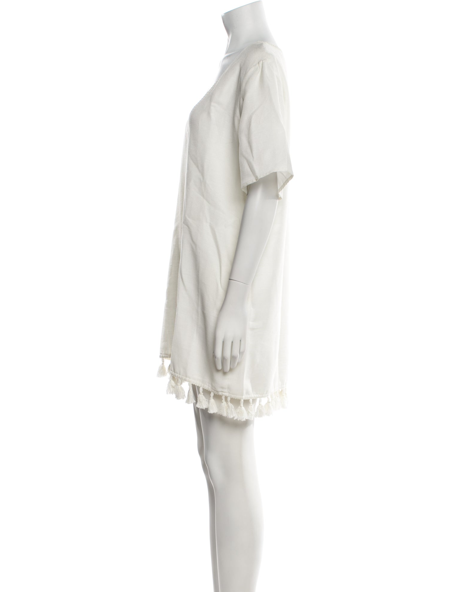 Anine Bing V-Neck Mini Dress