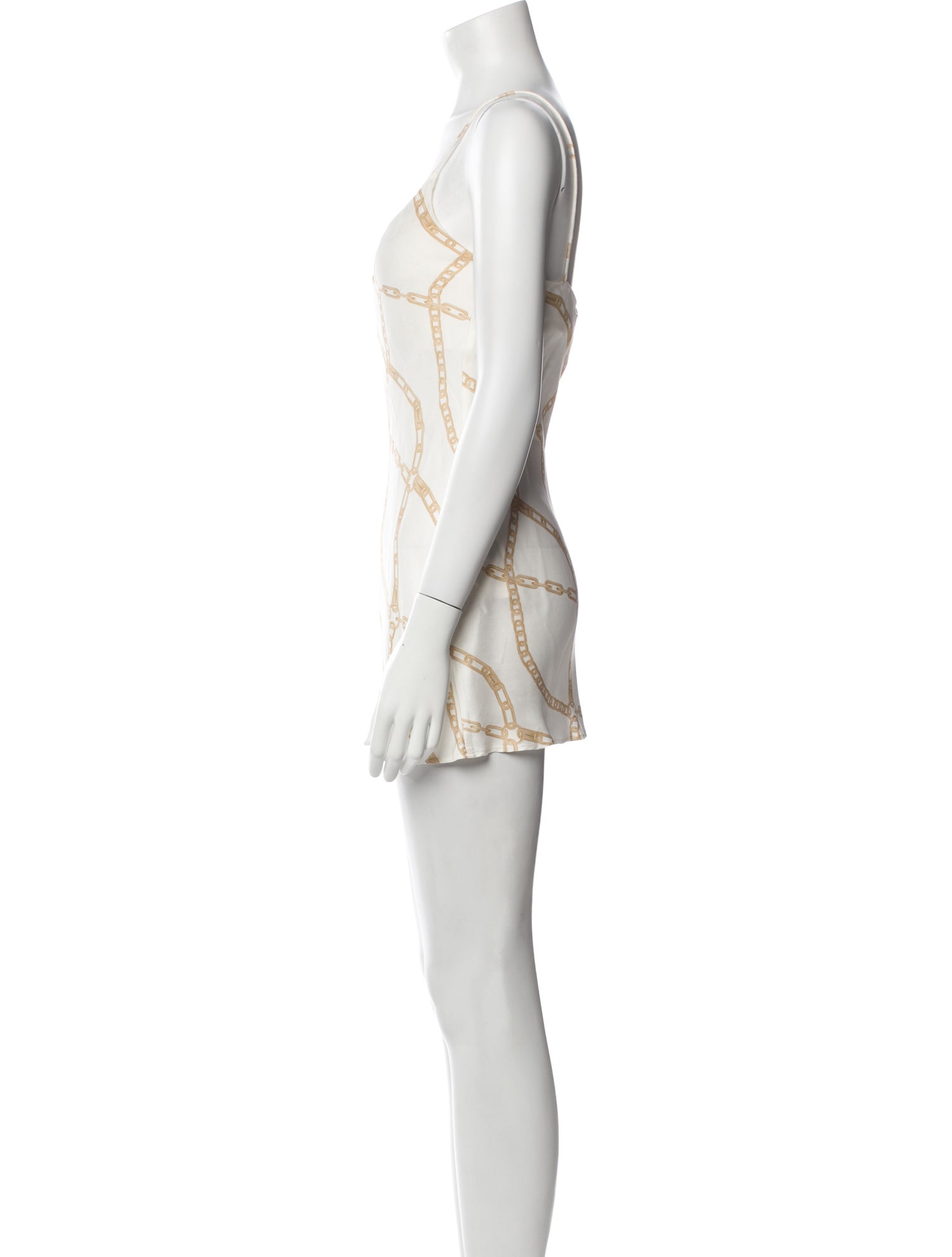 Anine Bing Silk Mini Dress