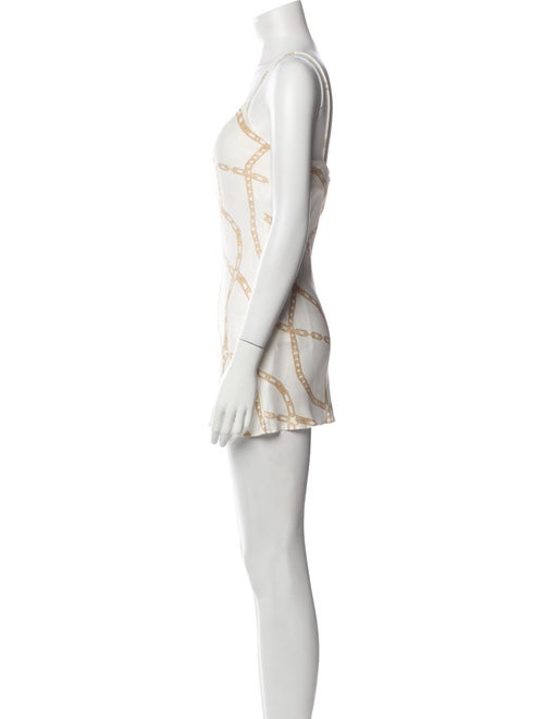 Anine Bing Silk Mini Dress