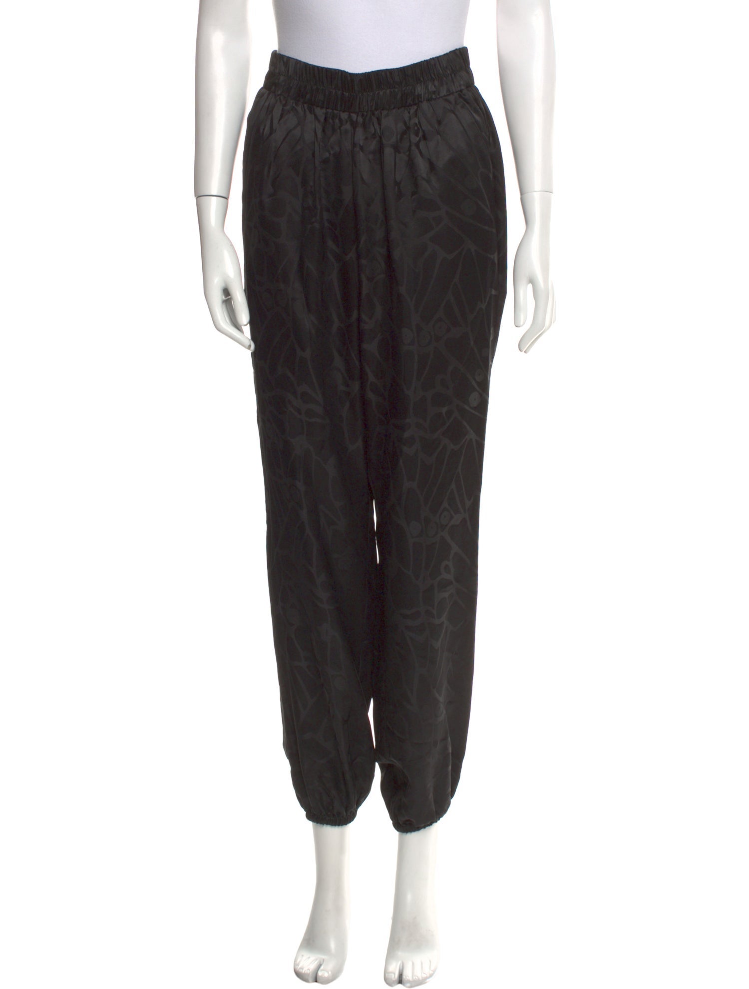 Anine Bing Printed Skinny Leg Pants