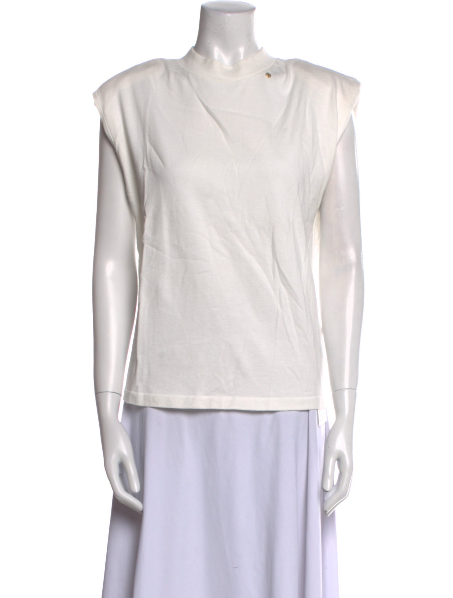 Anine Bing Cowl Neck Sleeveless Top