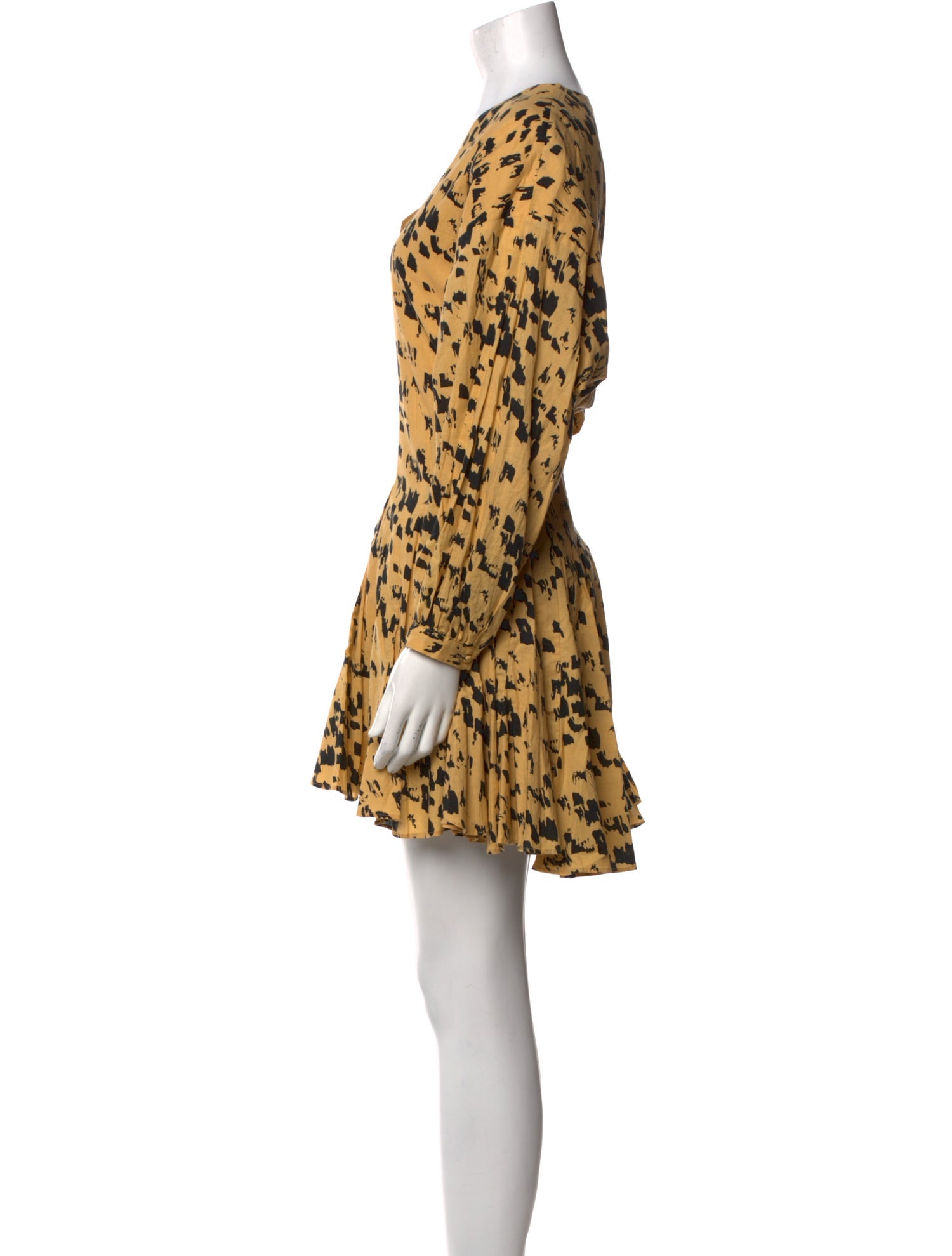 Anine Bing Printed Mini Dress