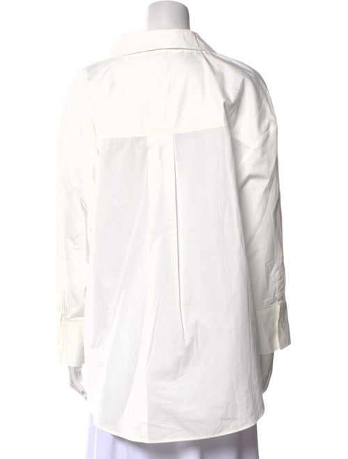 Anine Bing Long Sleeve Button-Up Top