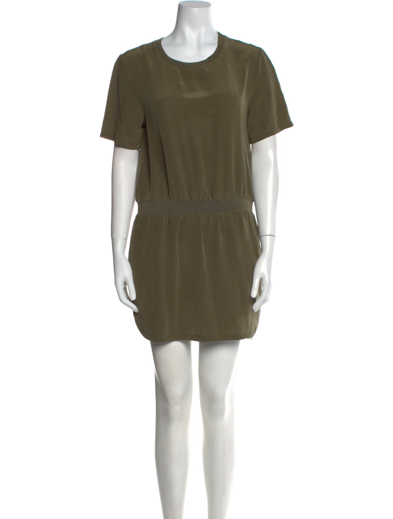 Anine Bing Silk Mini Dress