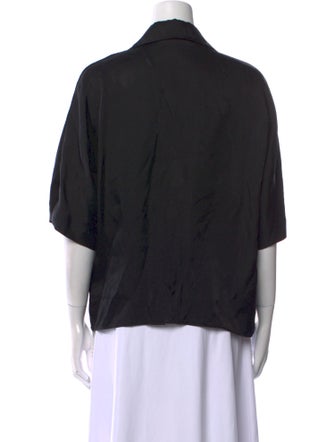 Anine Bing Three-Quarter Sleeve Button-Up Top