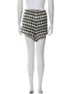 Anine Bing Wool Mini Shorts