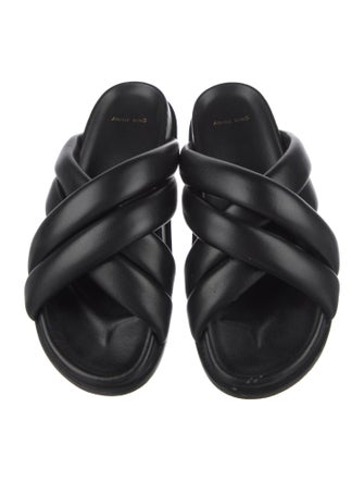 Anine Bing Leather Slides