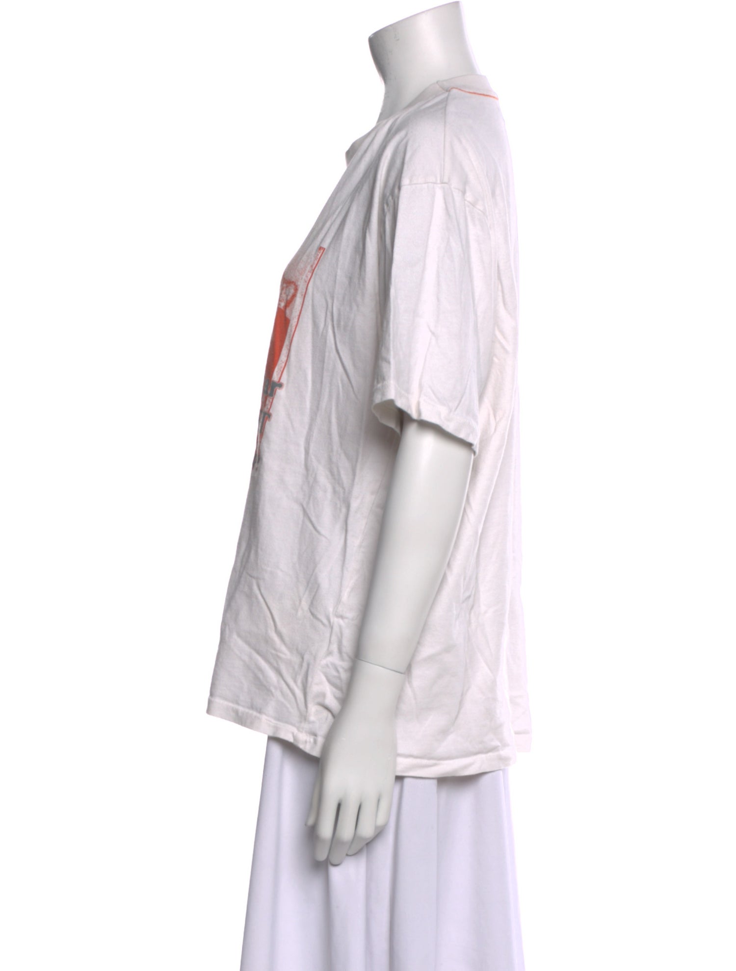 Anine Bing Graphic Print Crew Neck T-Shirt