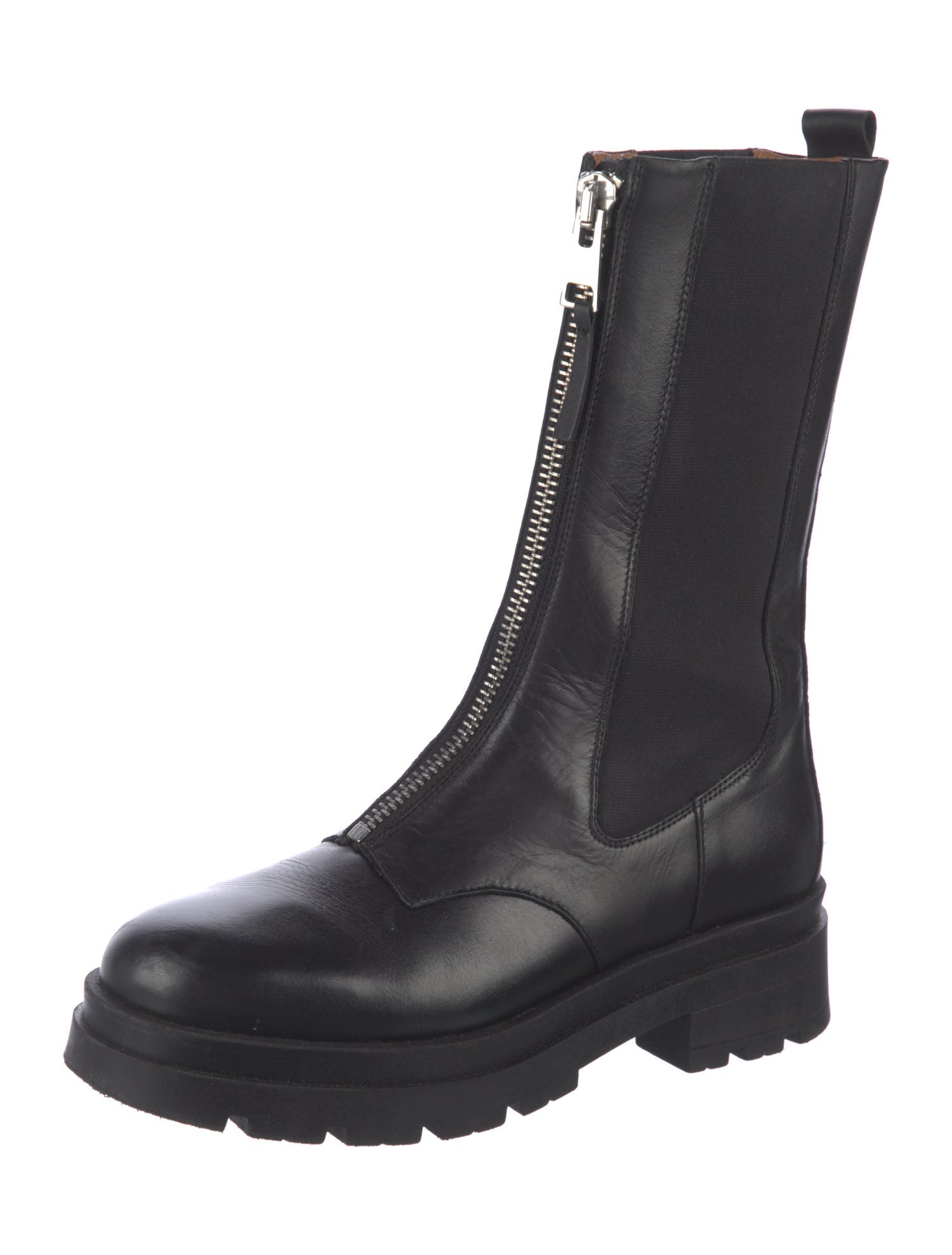 Anine Bing Leather Combat Boots