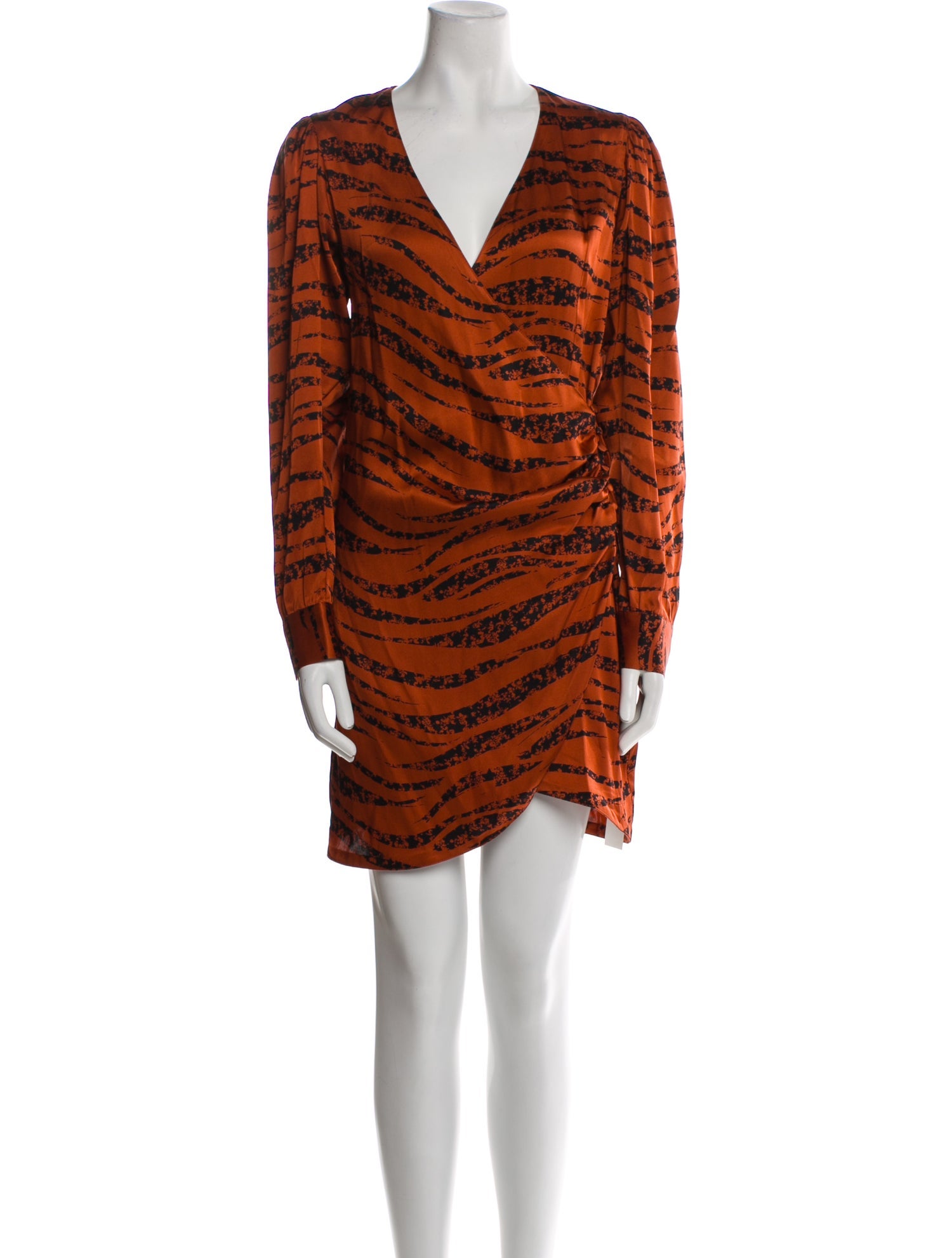 Anine Bing Silk Mini Dress