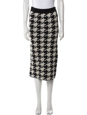 Anine Bing Virgin Wool Midi Length Skirt