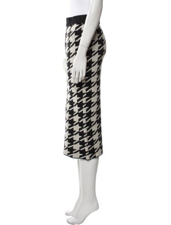 Anine Bing Virgin Wool Midi Length Skirt