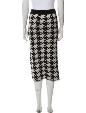 Anine Bing Virgin Wool Midi Length Skirt