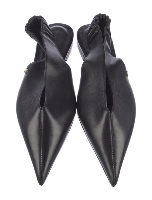 Anine Bing Leather Slingback Flats