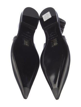 Anine Bing Leather Slingback Flats