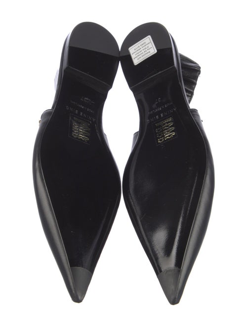 Anine Bing Leather Slingback Flats