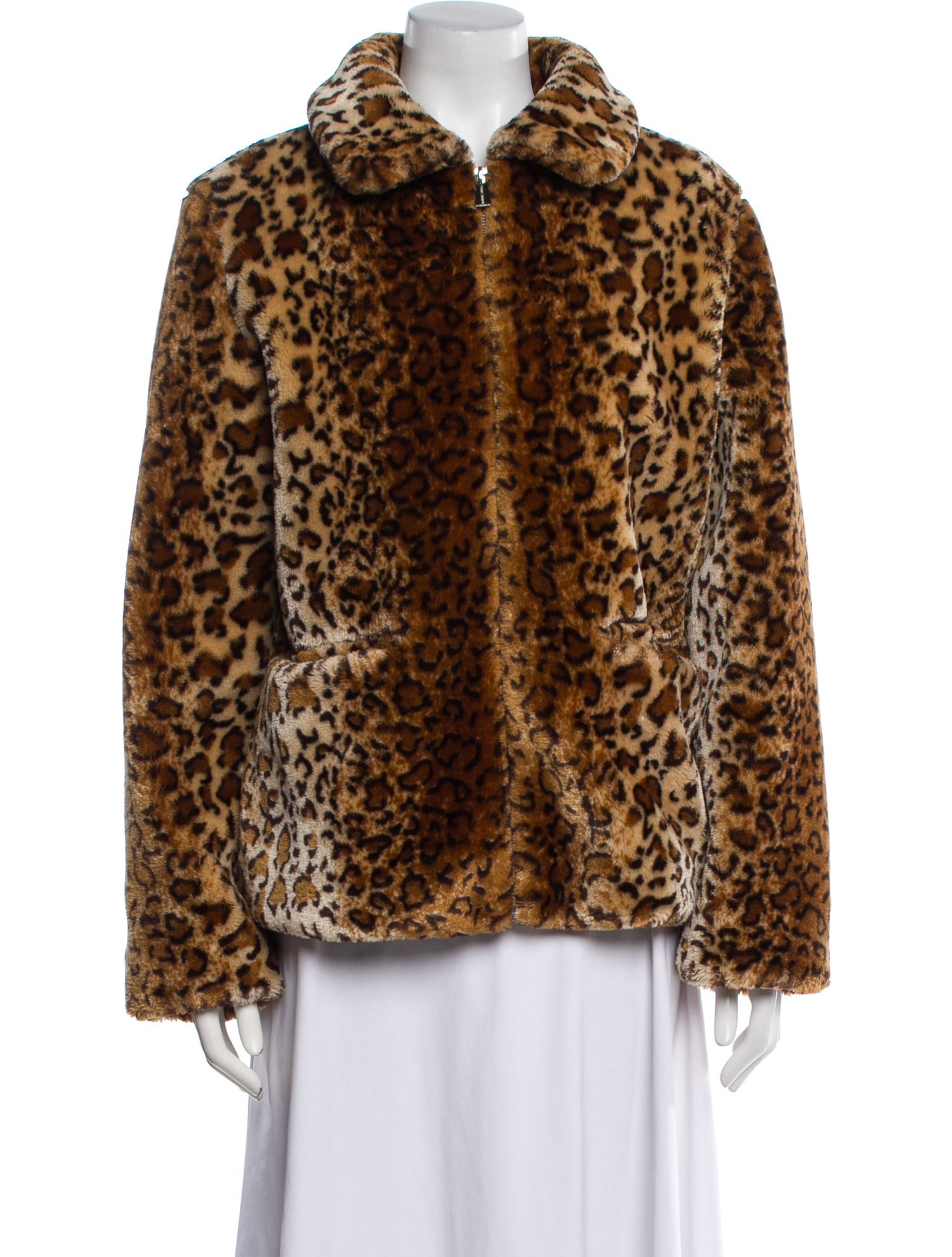 Anine Bing Animal Print Coat