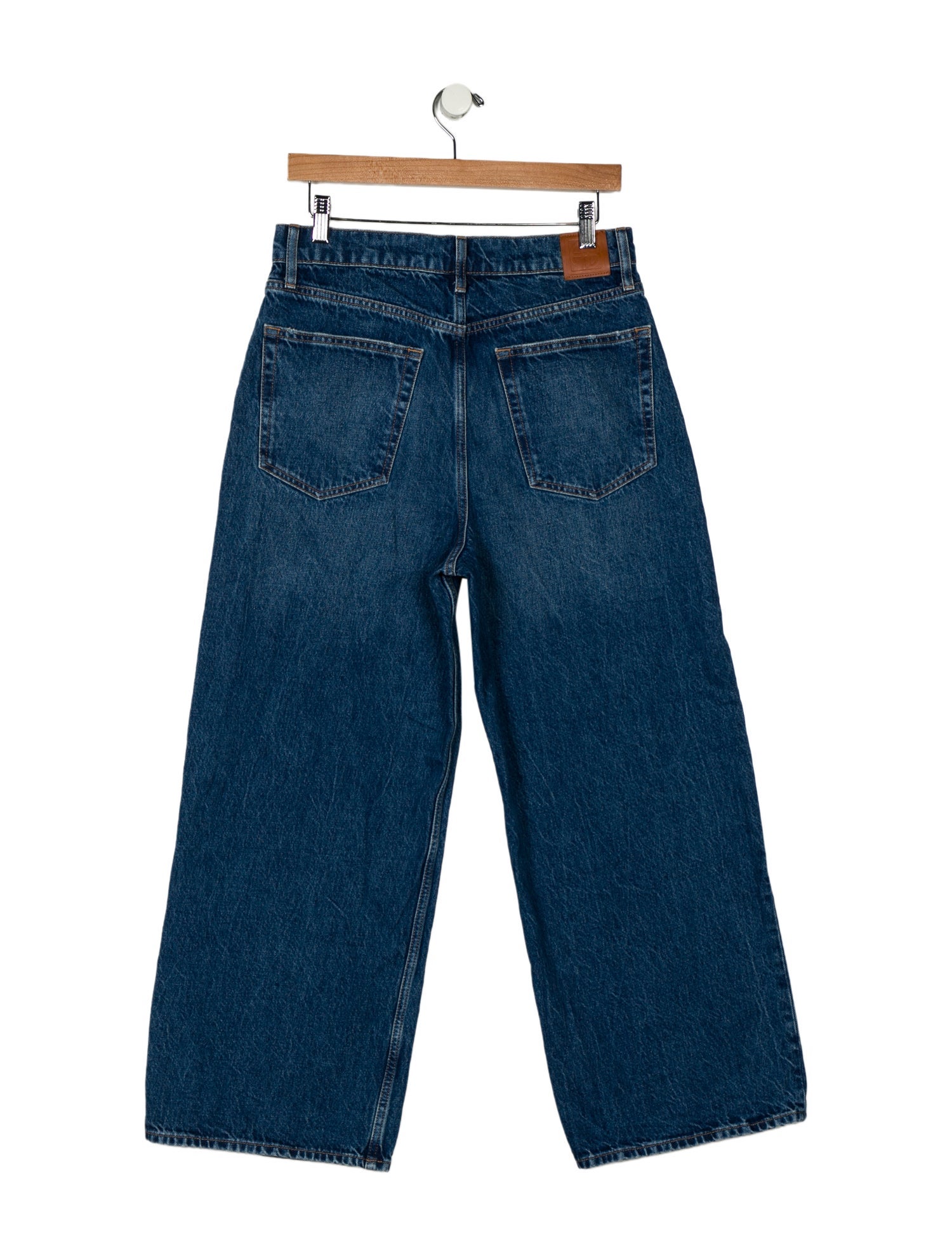 Anine Bing High-Rise Wide Leg Jeans