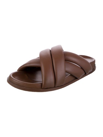 Anine Bing Leather Slides