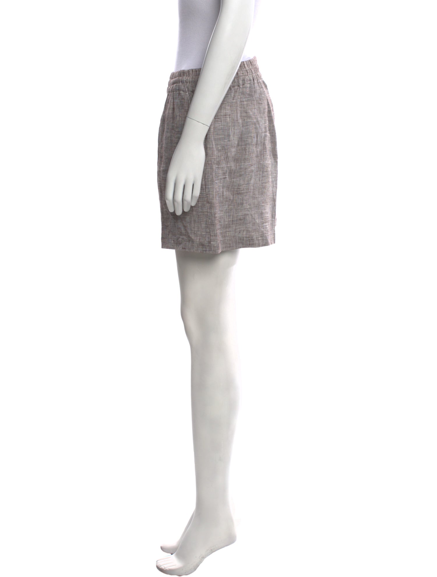 Anine Bing Linen Knee-Length Shorts w/ Tags