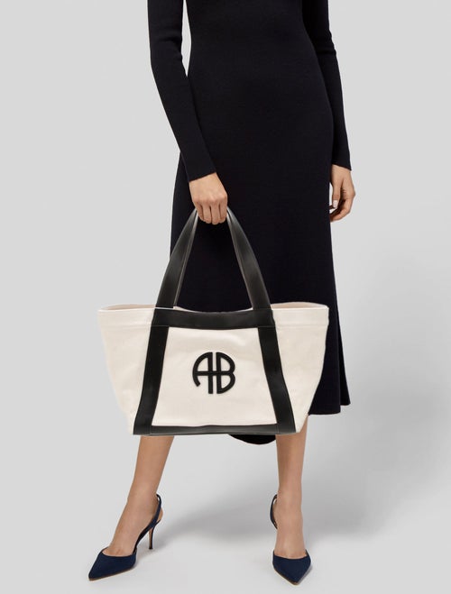Anine Bing Canvas Tote