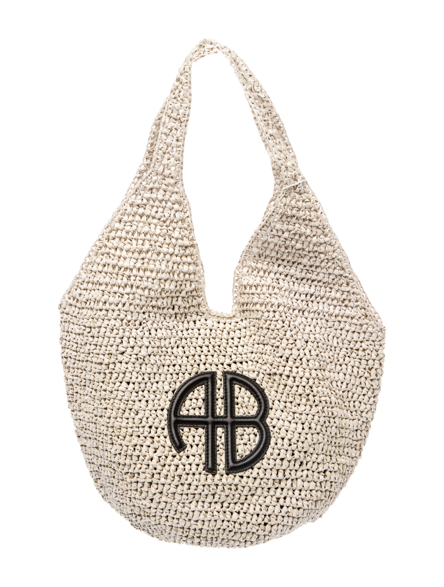 Anine Bing Raffia Shoulder Bag