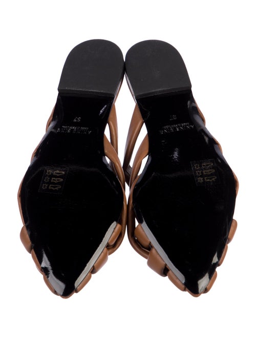 Anine Bing Leather Slides