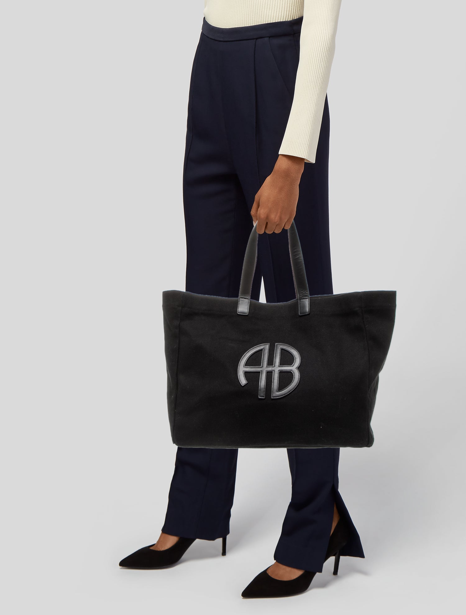 Anine Bing Canvas Tote